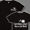 Buy White Carolina Girl Best in the World Deluxe T-Shirts, Apparel, and Gifts